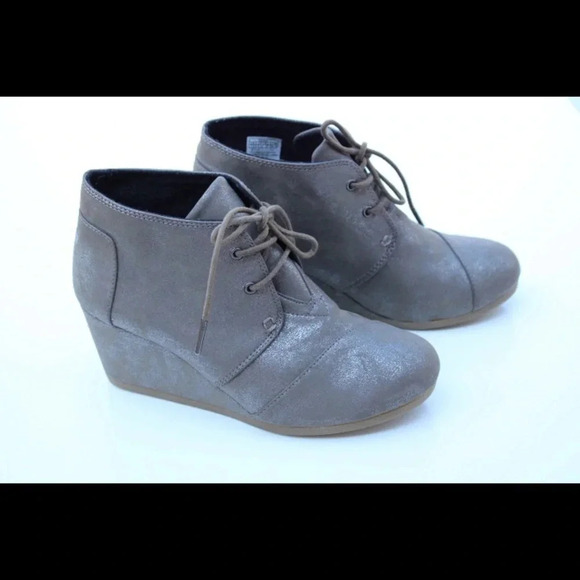 Toms wedge boots - Picture 7 of 8